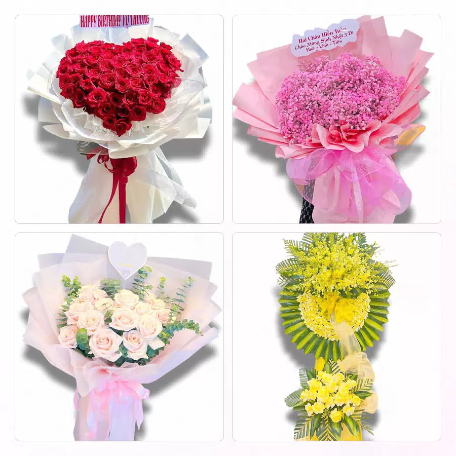 hoa tươi giao tại Bến Lức Long An