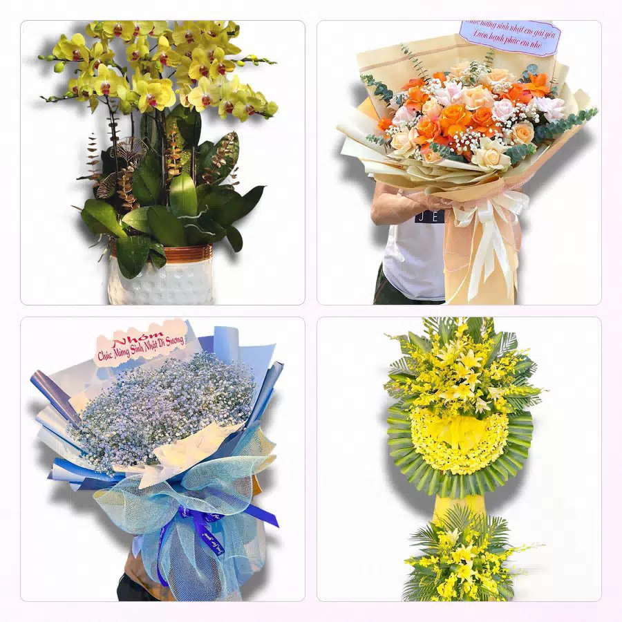 Hoa tươi đặt hộ gửi về Bình Mỹ, Bình Lục