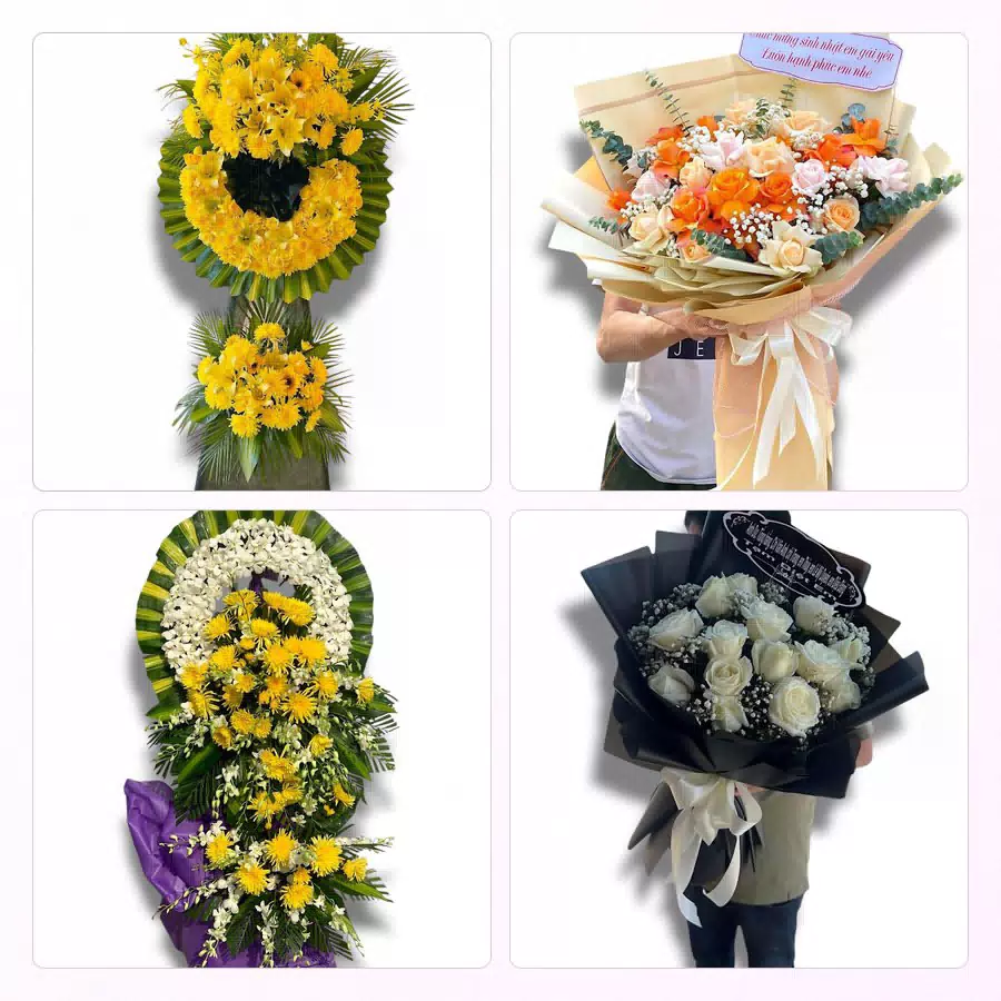 đặt hoa tươi tại Buôn Hồ Đắk Lắk