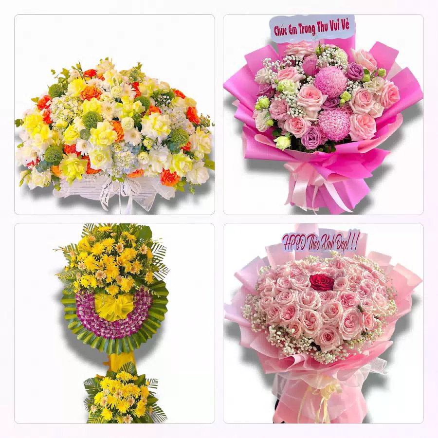 đặt hoa tươi tại Châu Hưng Bạc Liêu