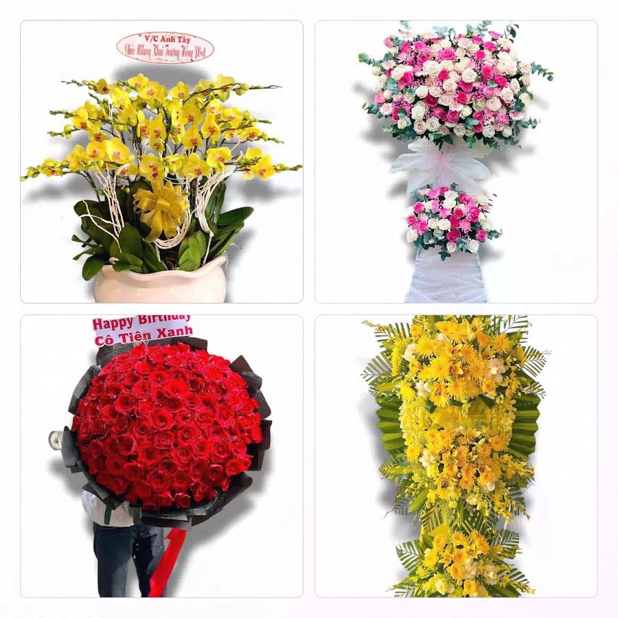 đặt hoa tươi tại Chơn Thành Bình Phước giao khu công nghiệp