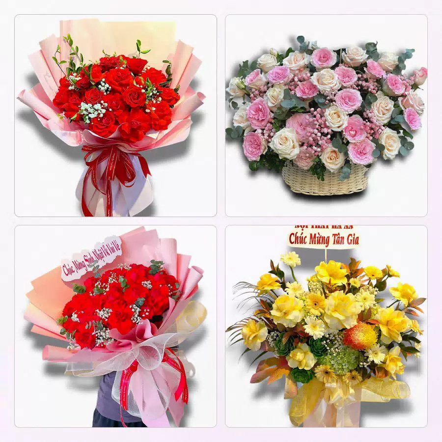 Đặt hoa tươi tại Bàu Bàng giao khu công nghiệp