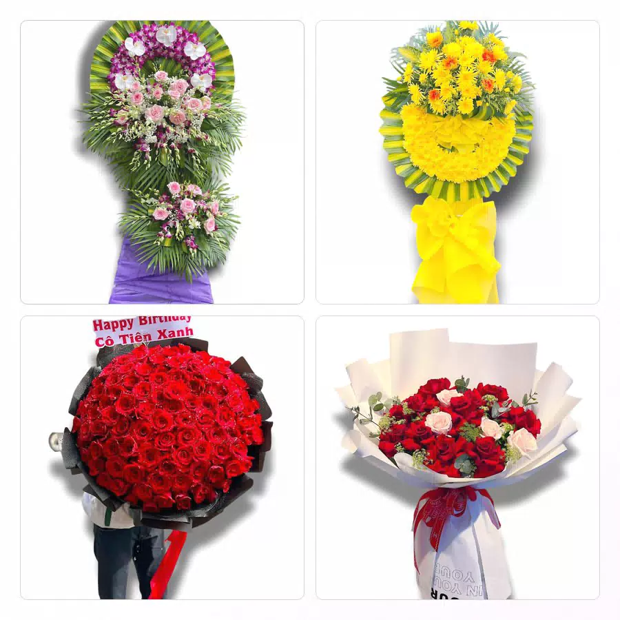 đặt hoa tươi Long Thành gửi dìa quê biển
