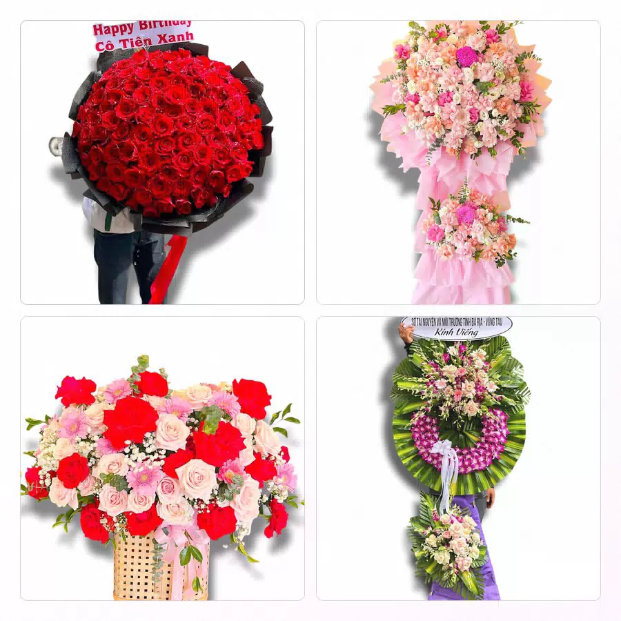 shop hoa tươi Ngã Năm giao hàng đường Phạm Hùng