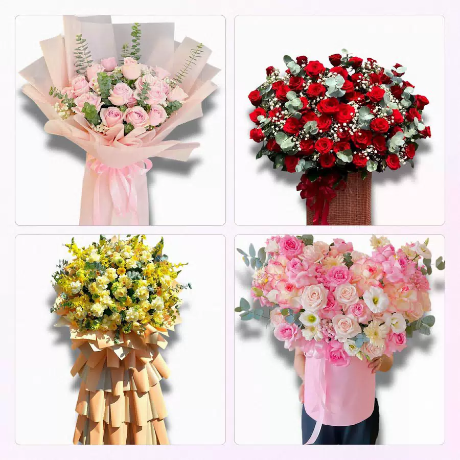 Điện hoa Nham Biền, Yên Dũng giao tận nhà