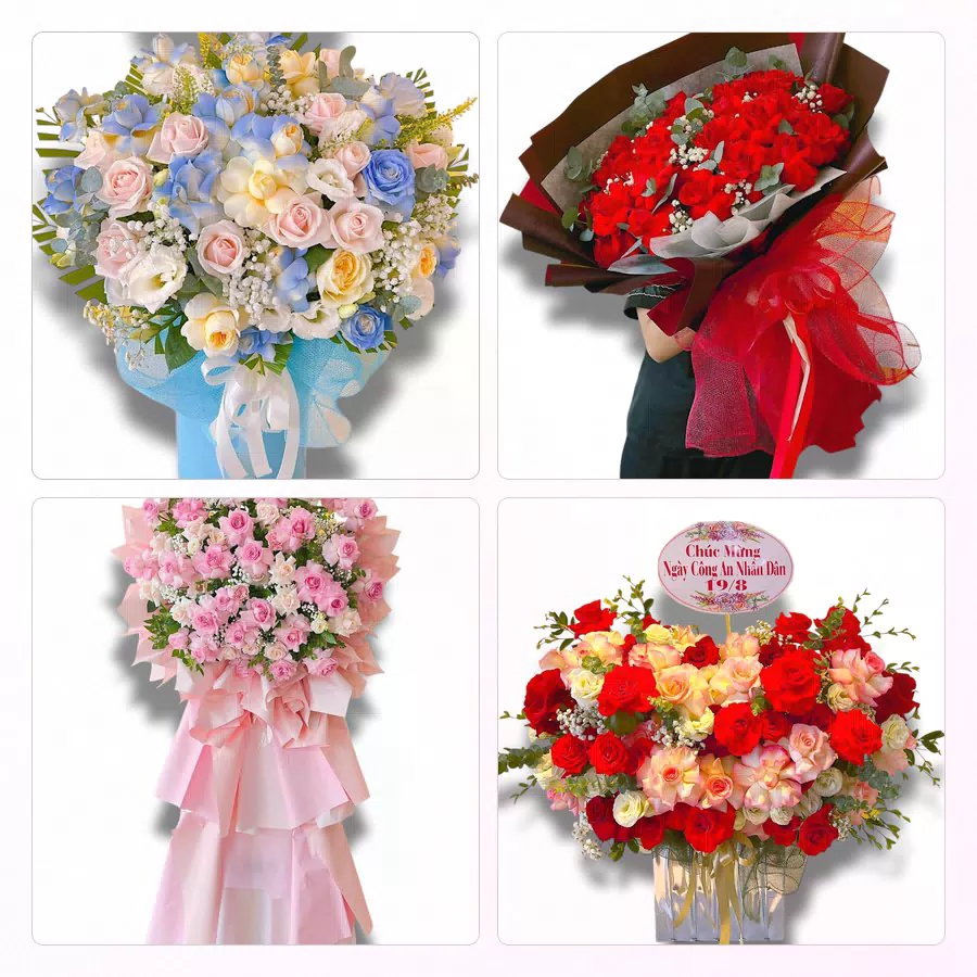 Đặt Hoa Tươi Ở Phường An Nhơn, TP.HCM - Sinh Nhật – Khai Trương – Chia Buồn