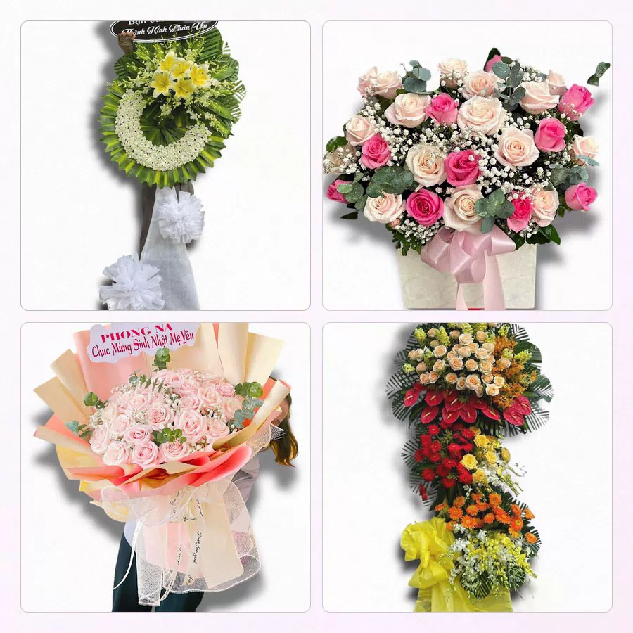 Đặt Hoa Tươi Ở Phường Bình Hưng Hòa, TP.HCM - Sinh Nhật – Khai Trương – Chia Buồn