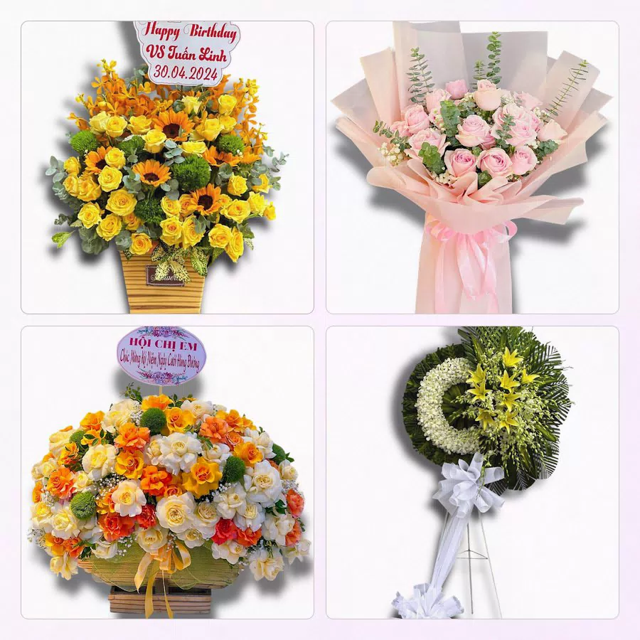 Đặt Hoa Tươi Ở Xã Hợp Minh - Nhận Đặt Mọi Dịp