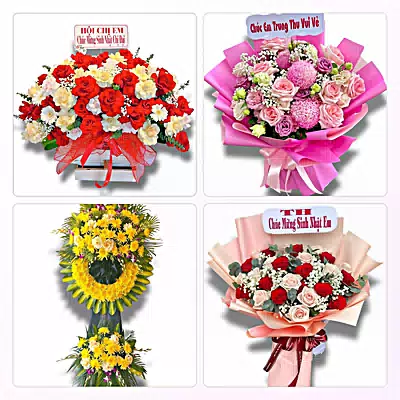 Đặt Hoa Tươi Online Tại Xã Như Quỳnh, Hưng Yên - Sinh Nhật – Khai Trương – Chia Buồn