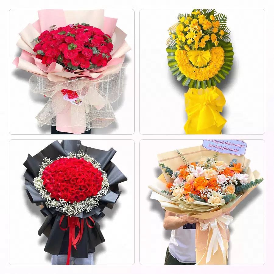 Giao hoa tươi tận nơi khu vực Phồn Xương, Yên Thế