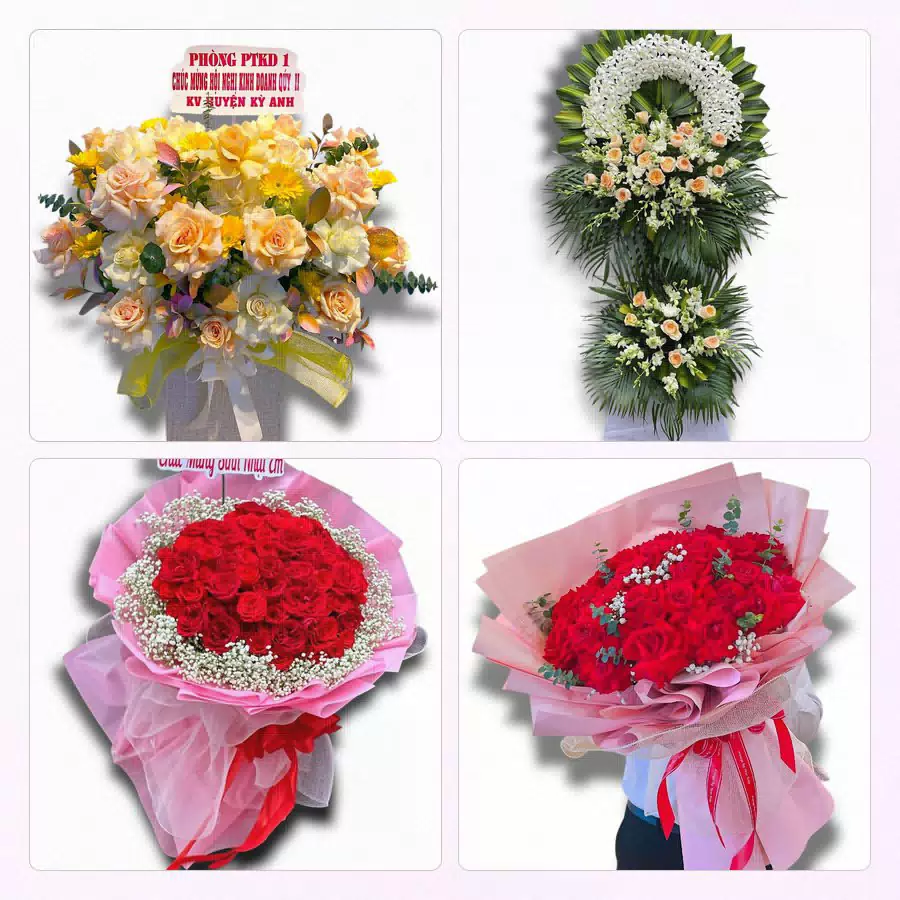 Bó hoa tươi giao tại Phù Mỹ, Bình Định