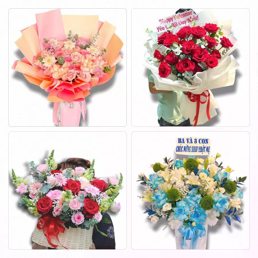 Đặt hoa tươi tại Phú Phong Tây Sơn Bình Định