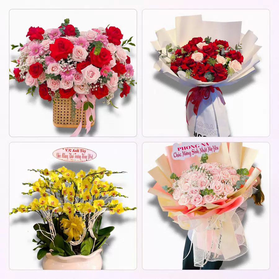 Điện hoa Phường An Hội Đông TP.HCM