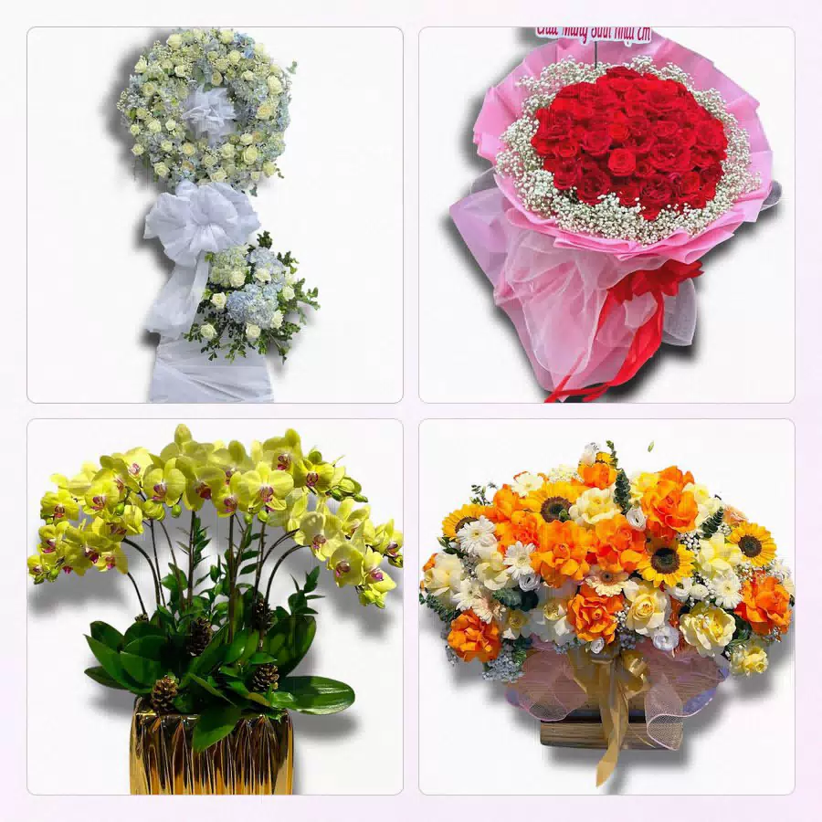 Shop điện hoa Phường An Hội Đông giao theo yêu cầu