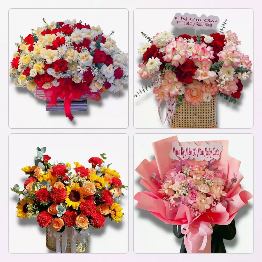 Shop hoa tươi Phường An Nhơn Bắc giao nhanh
