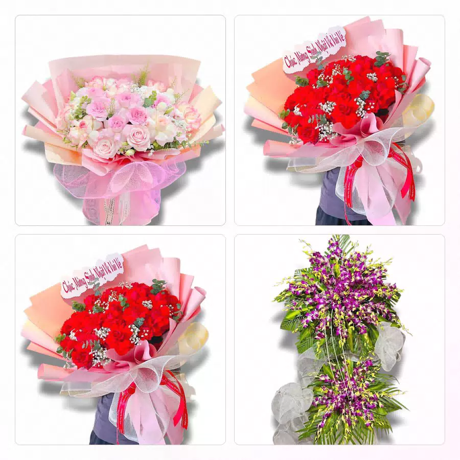 Hoa tươi đặt hộ từ xa gửi về Phường Bắc Giang