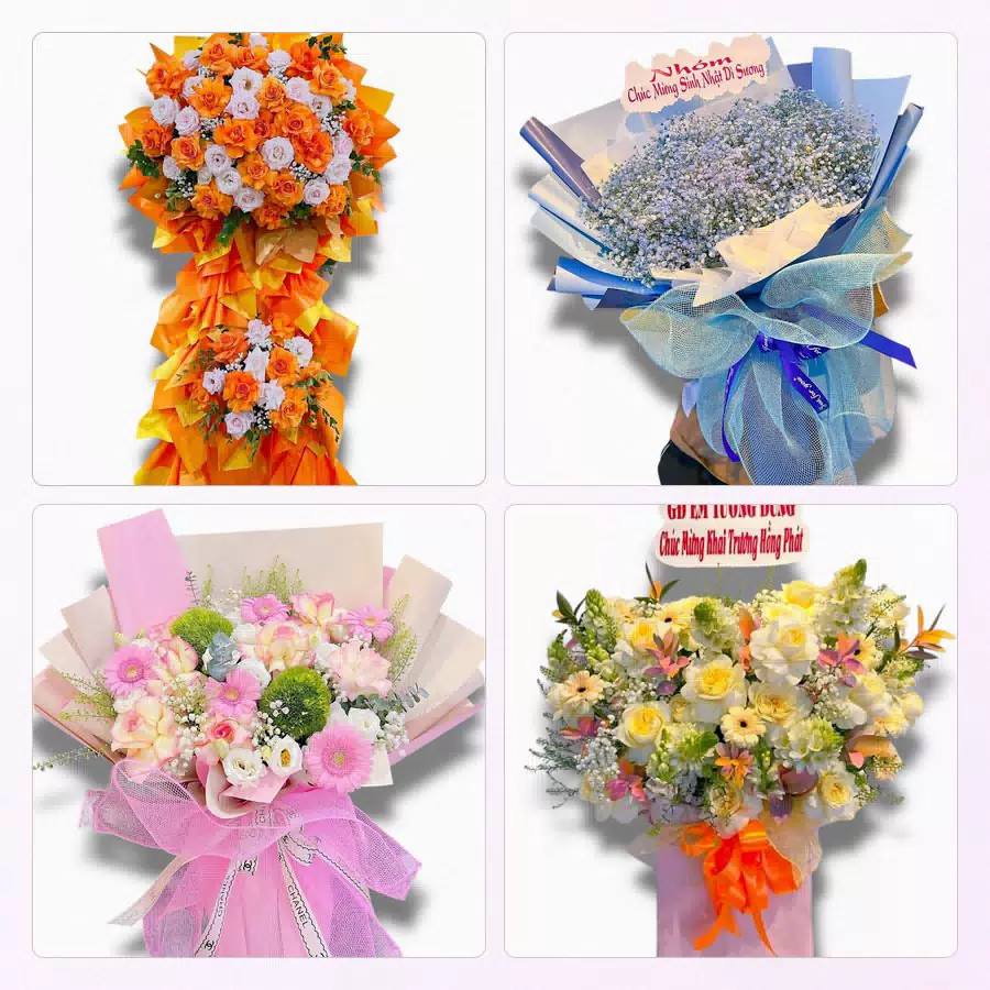 Đặt hoa tươi tại Phường Bến Cát, TP.HCM