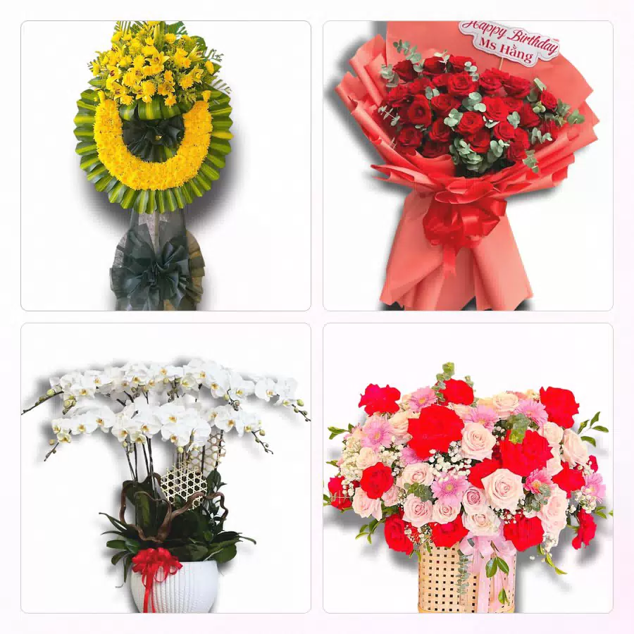 bó hoa tươi giao tại Phường Cai Lậy Đồng Tháp