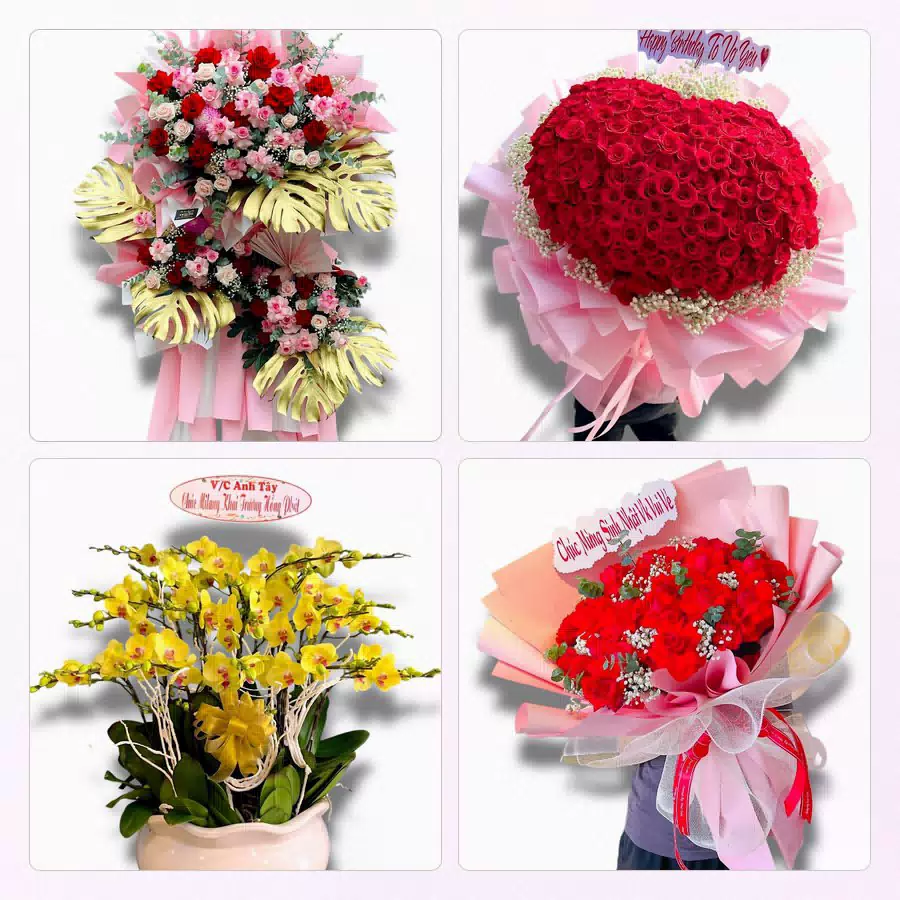 bó hoa tươi đặt giao Phường Đồng Văn