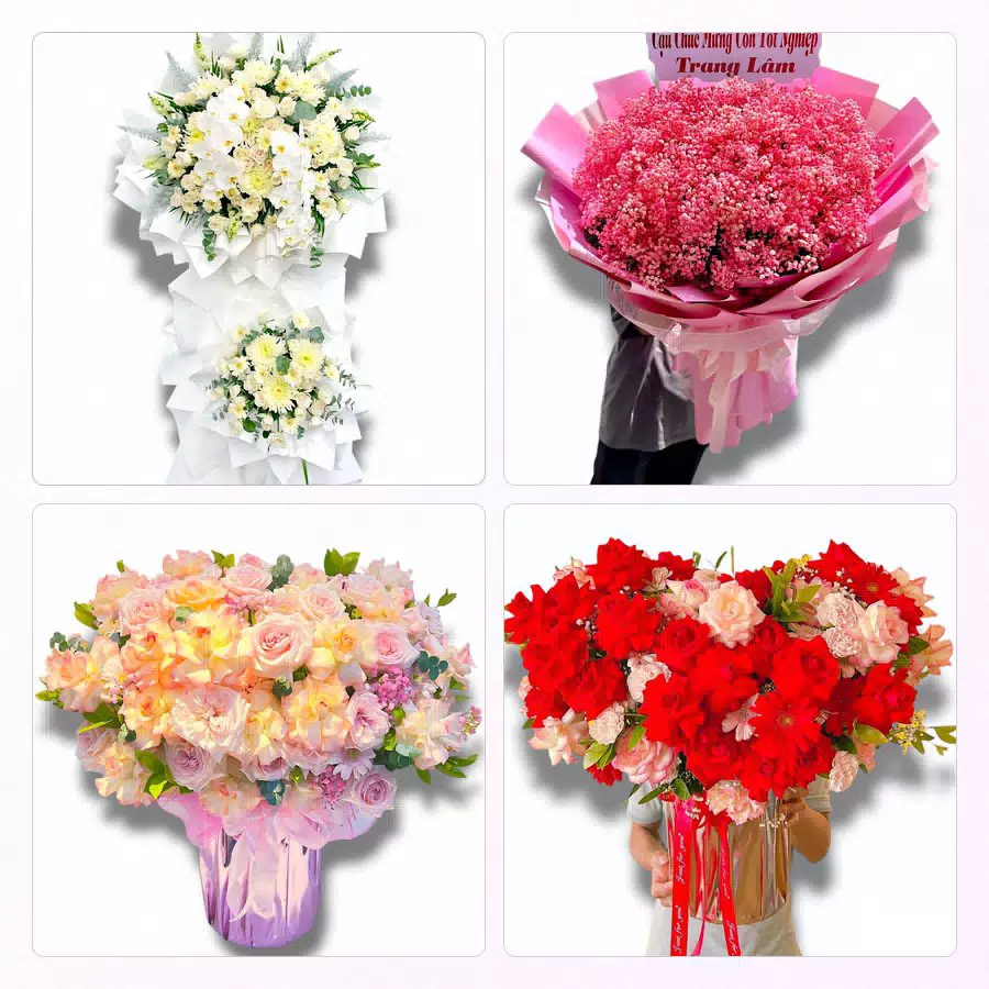 shop hoa Phường Dương Nỗ giao hoa tận nơi