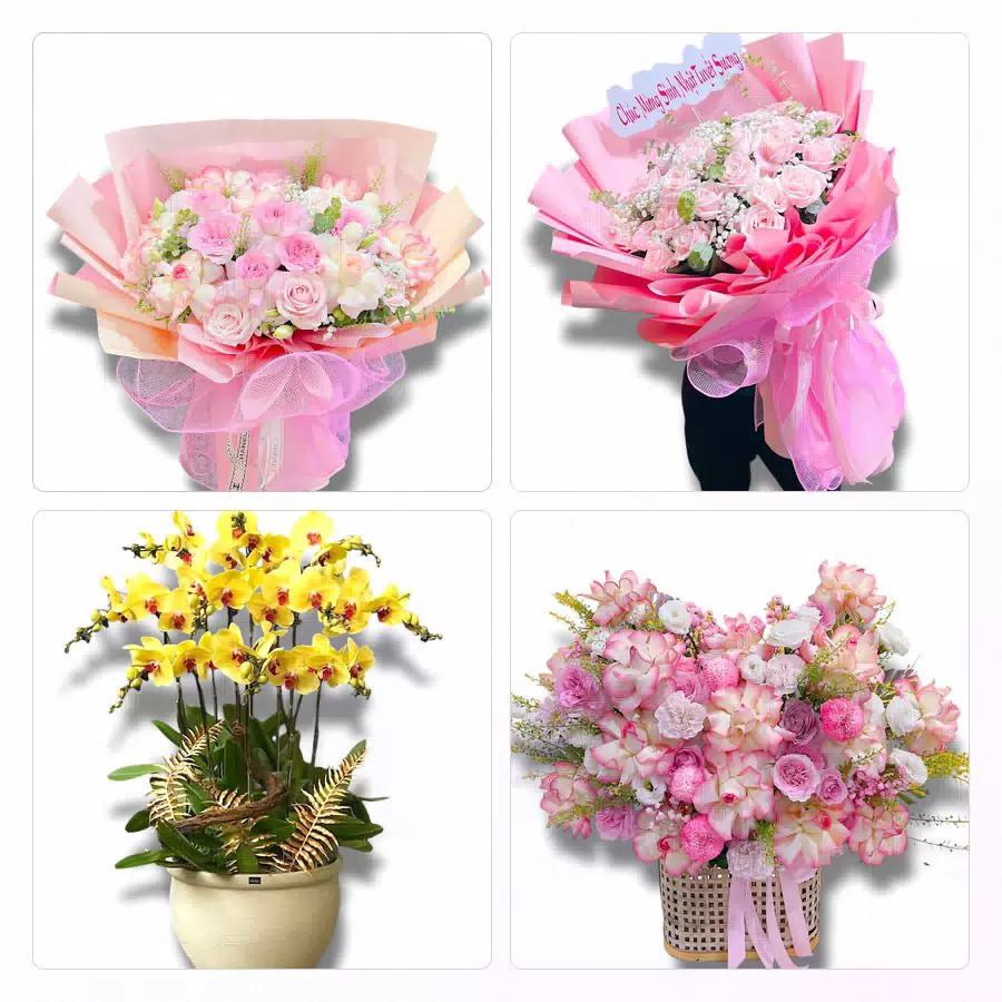 bó hoa tươi giao tại Phường Gia Định, TP.HCM