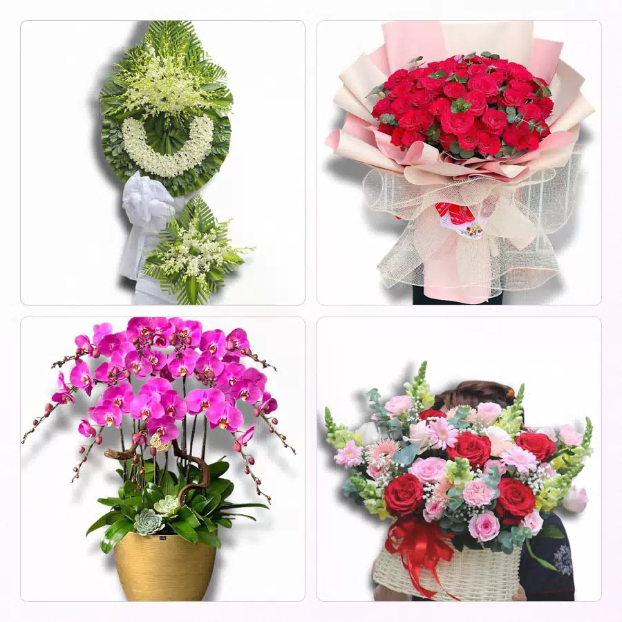 đặt hoa tươi tại Phường Hạc Thành, Thanh Hóa
