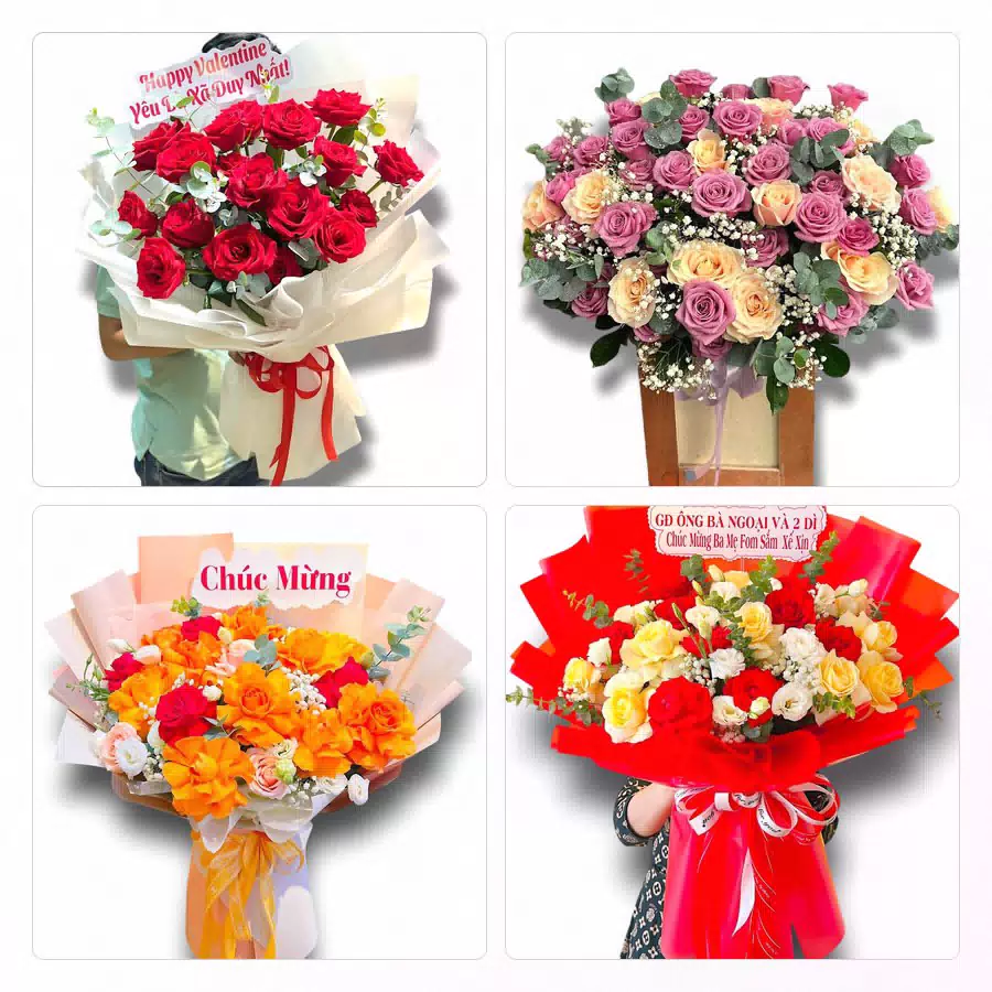 tiệm hoa tươi Phường Hòa Bình nhận đặt mọi dịp