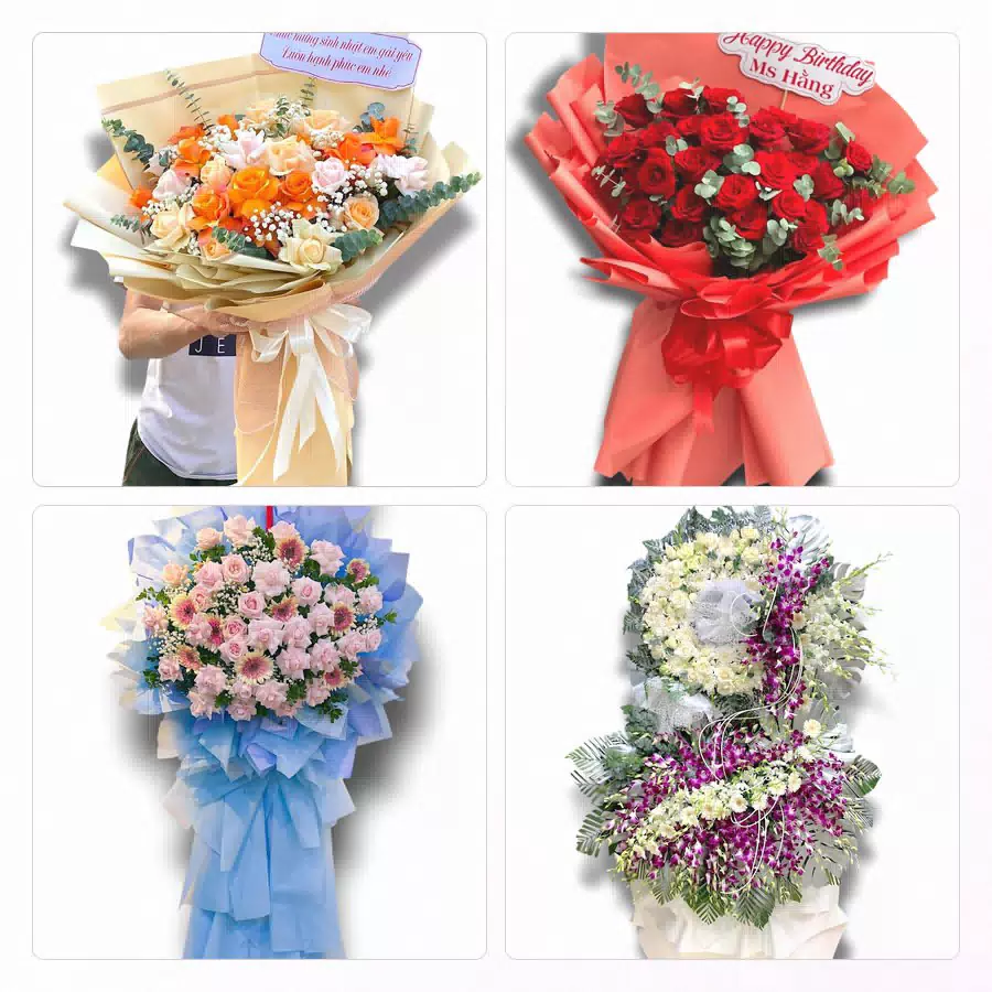 Lẵng hoa chúc mừng giao tại Phường Hoa Lư, Ninh Bình
