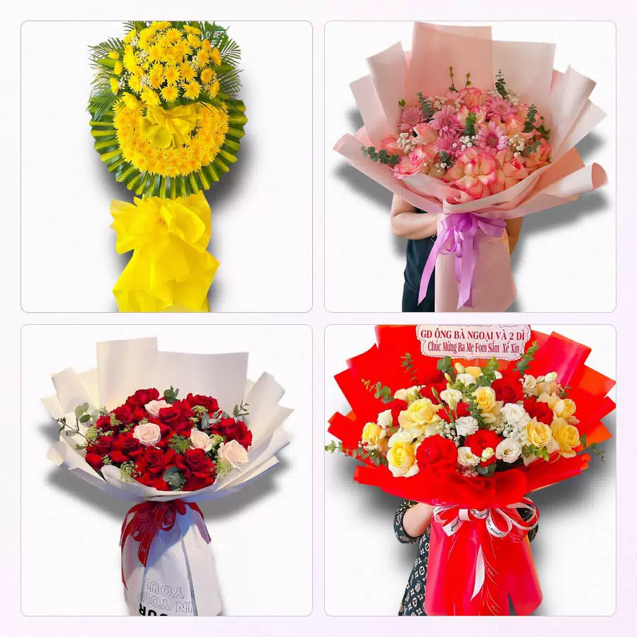 bó hoa tươi đặt hoa Phường Long Hưng Đồng Nai
