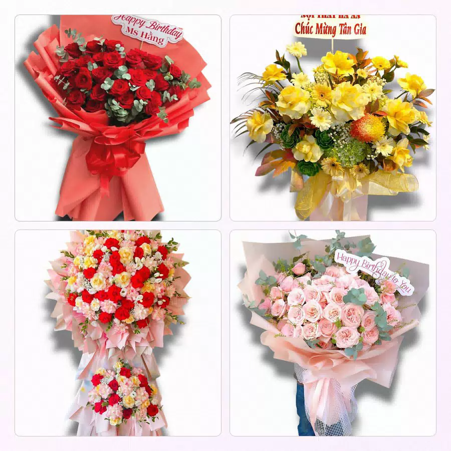 hoa chia buồn hoa sinh nhật Long Thuận Đồng Tháp