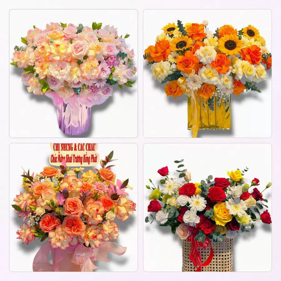Shop hoa tươi Nghĩa Đô làm hoa giao trong ngày