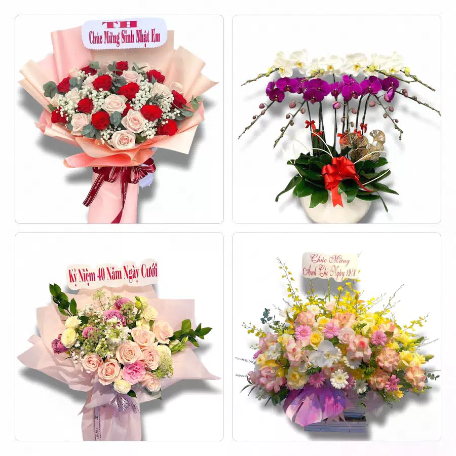 Shop hoa tươi giao hoa khu Ngọc Hà Liễu Giai Ba Đình