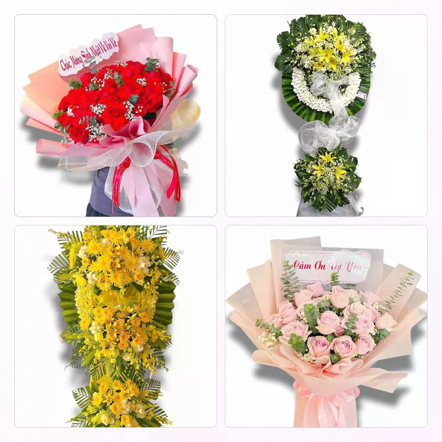 Bó hoa tươi giao tại Phường Quảng Phú, Thanh Hóa