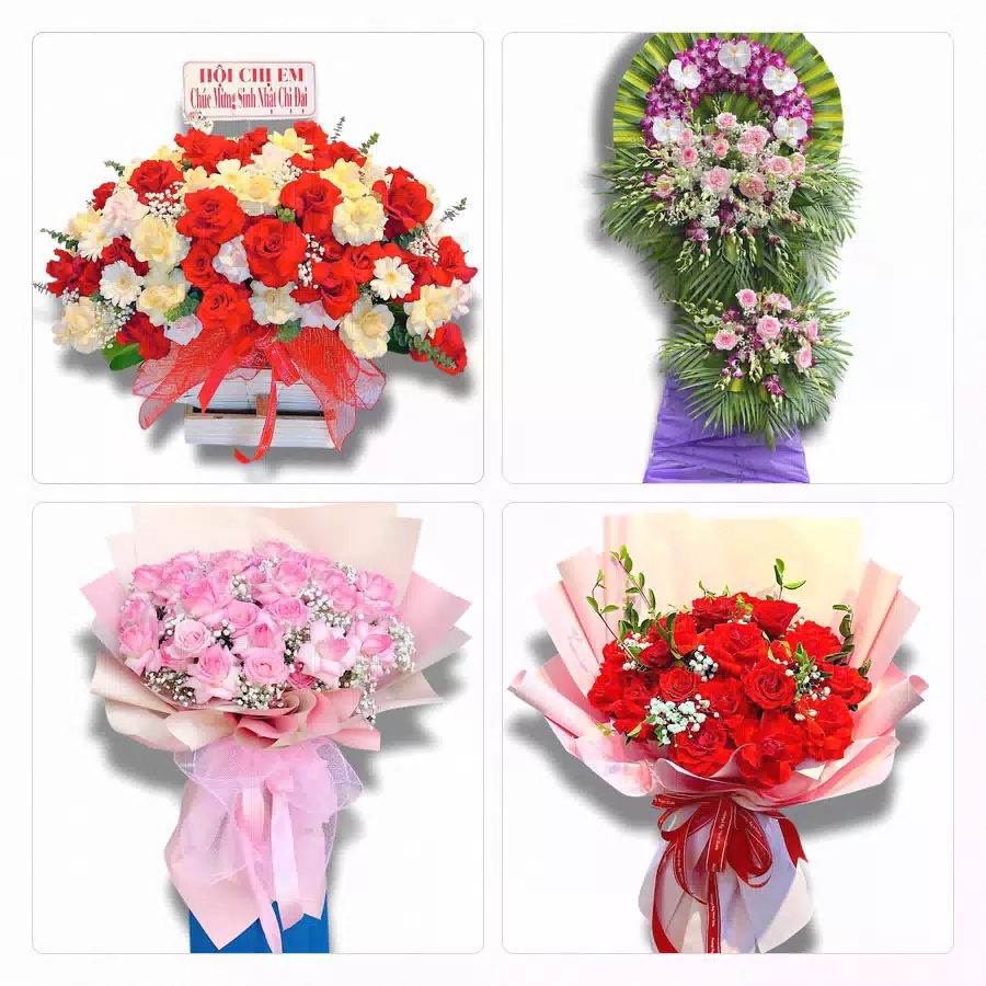 bó hoa tươi Phường Quy Nhơn Bắc, Gia Lai
