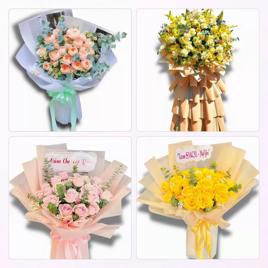 shop hoa tươi Phường Sơn Qui giao hoa tận nơi