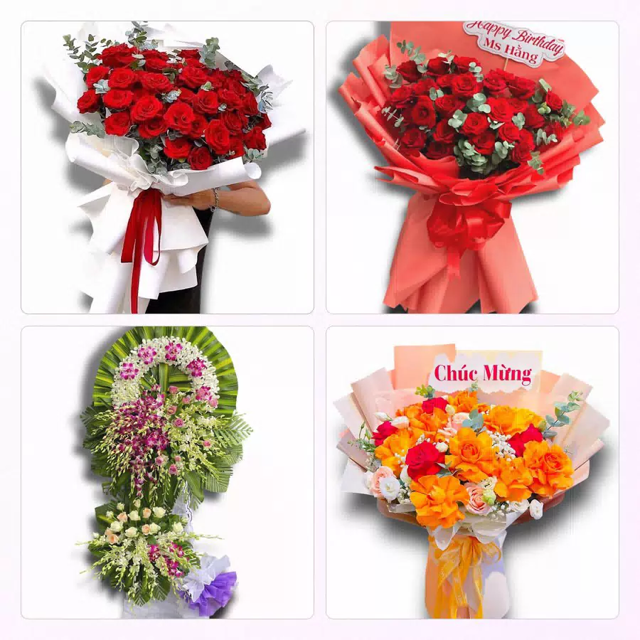 Lẵng hoa khai trương giao tại Phường Tân An, Cần Thơ