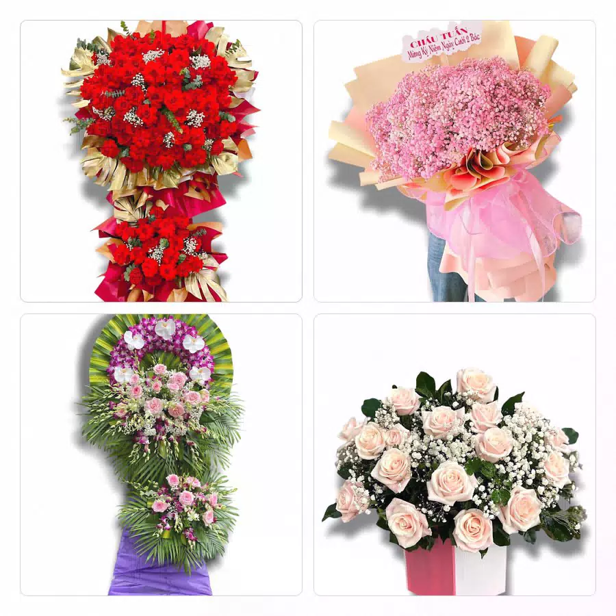 Bó hoa tươi giao tại đường Âu Cơ, Phường Tân Phú, TP.HCM