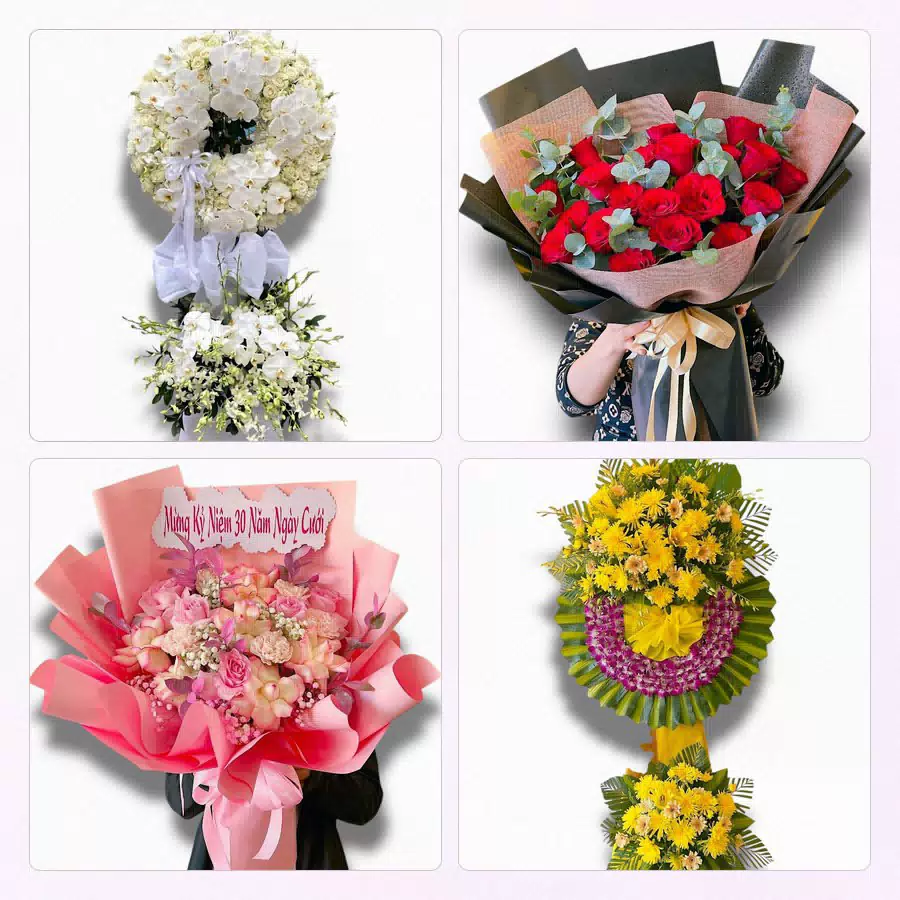 Bó hoa tươi giao tại Phường Tây Thạnh, TP.HCM