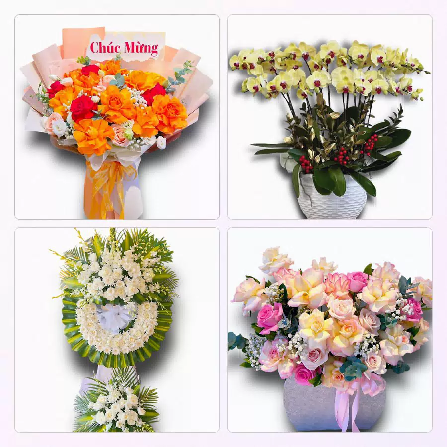 Bó hoa tươi giao tại Phường Thái Bình, Hưng Yên
