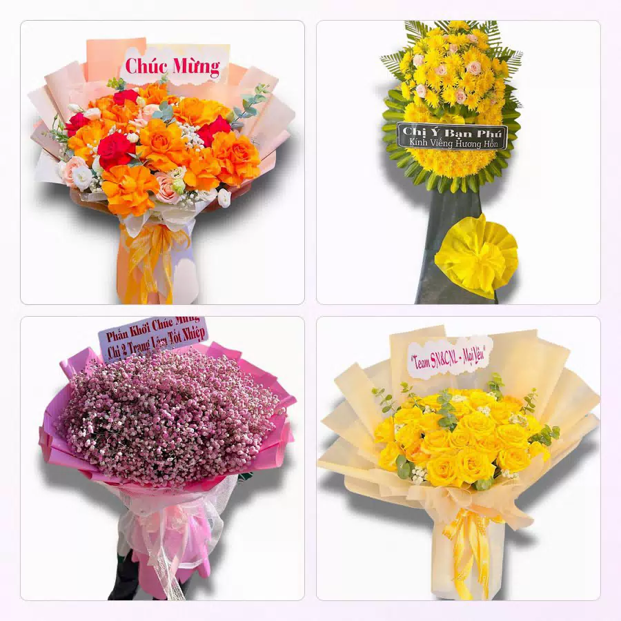 Hoa tươi giao tại Phường Trần Liễu, Hải Phòng