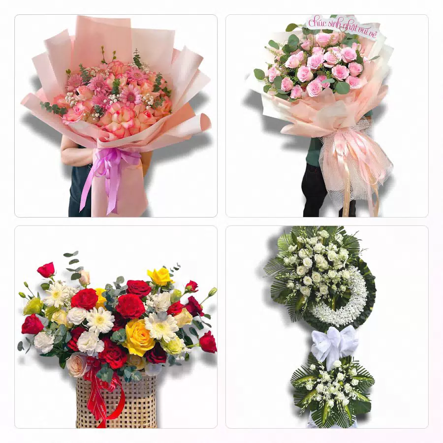 Bó hoa tươi tại Phường Trần Liễu, Hải Phòng