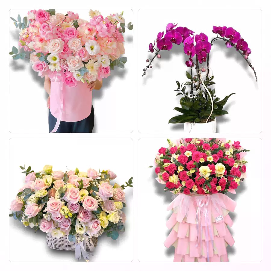 shop hoa tươi Phường Tương Mai giao hoa khai trương