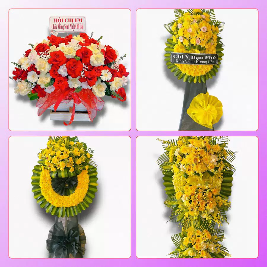 Hoa tươi đẹp tại Quận 8