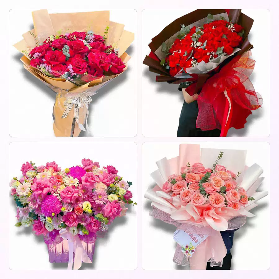 shop hoa Sóc Sơn Hòn Đất giao hoa tận nơi