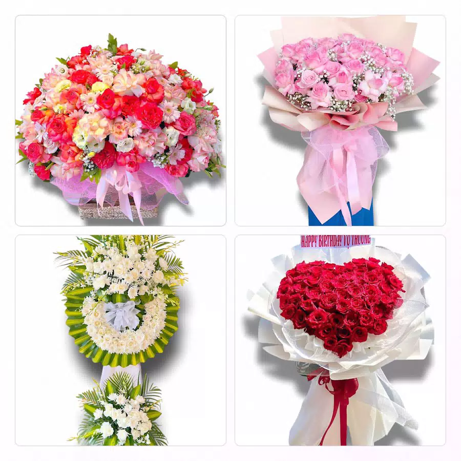 Đặt hoa tươi tại Sông Cầu, Đồng Hỷ, Thái Nguyên