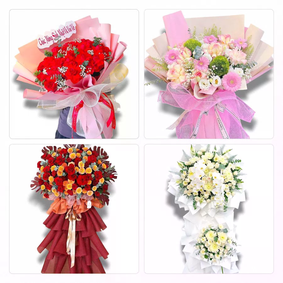 Đặt Hoa Tươi Tại Phường Cái Khế, Cần Thơ - Sinh Nhật – Khai Trương – Chia Buồn
