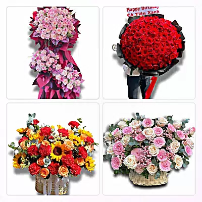 Đặt Hoa Tươi Tại Tân Trụ, Long An - Giao Tận Nơi