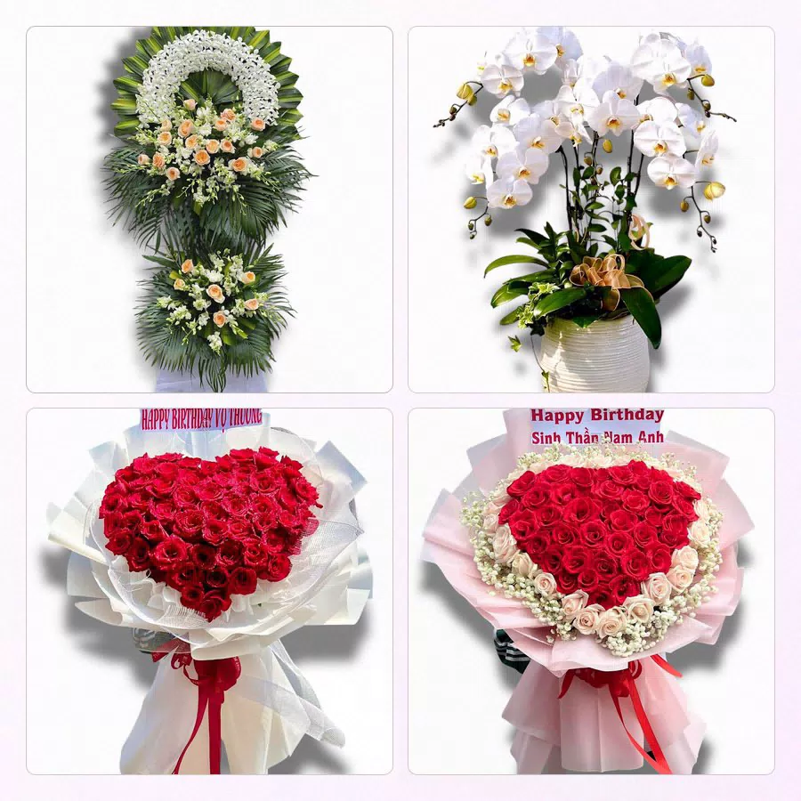 Đặt Hoa Tươi Tại Thanh Sơn, Phú Thọ - Giao Tận Nơi