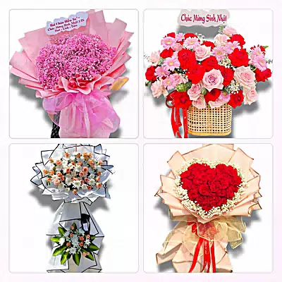 Đặt Hoa Tươi Tại Xã Vật Lại, Hà Nội - Sinh Nhật – Khai Trương – Chia Buồn
