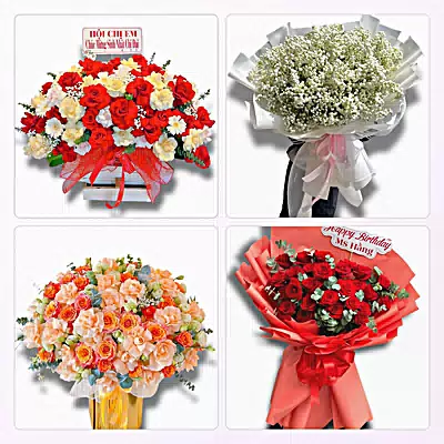 Đặt Hoa Tươi Tại Xã Vĩnh Hưng, Phú Thọ - Giao Tận Tay Người Nhận